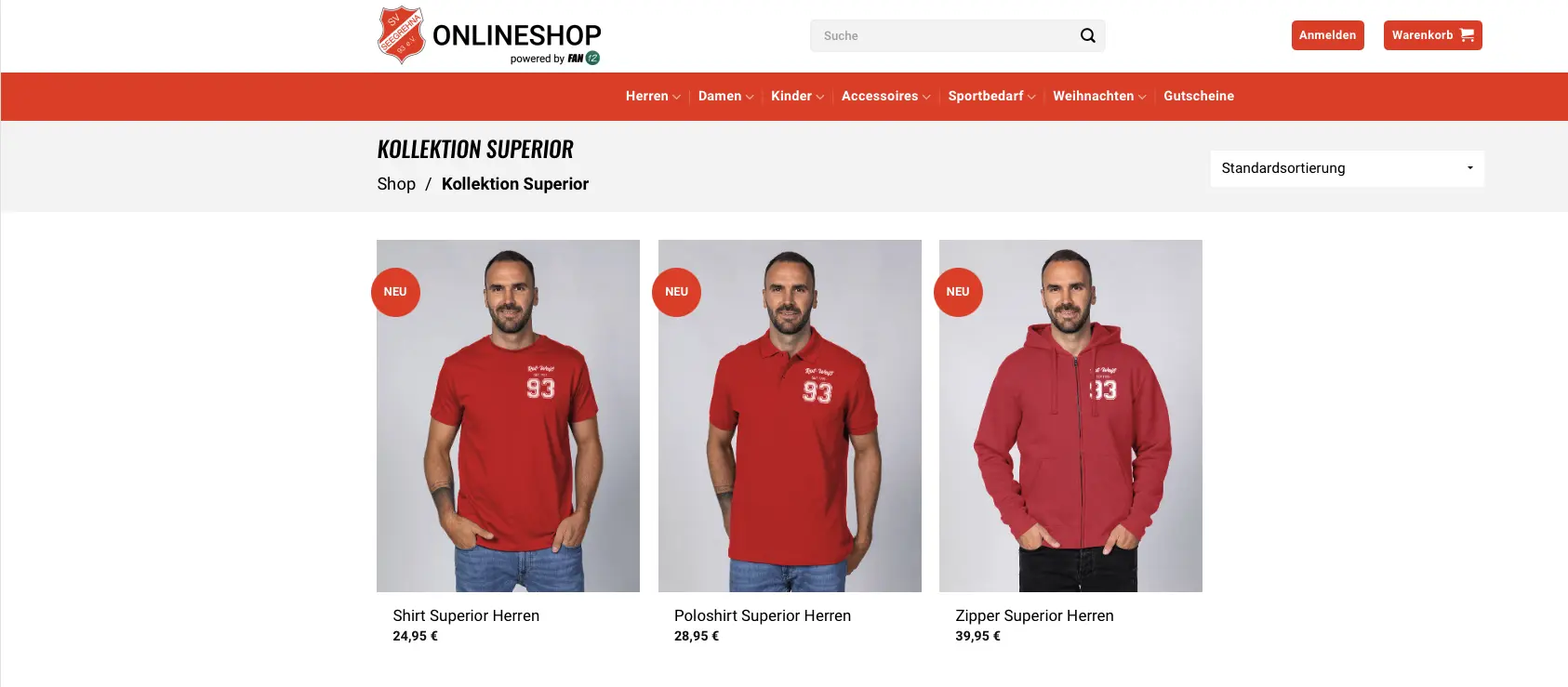 Neues im Fanshop